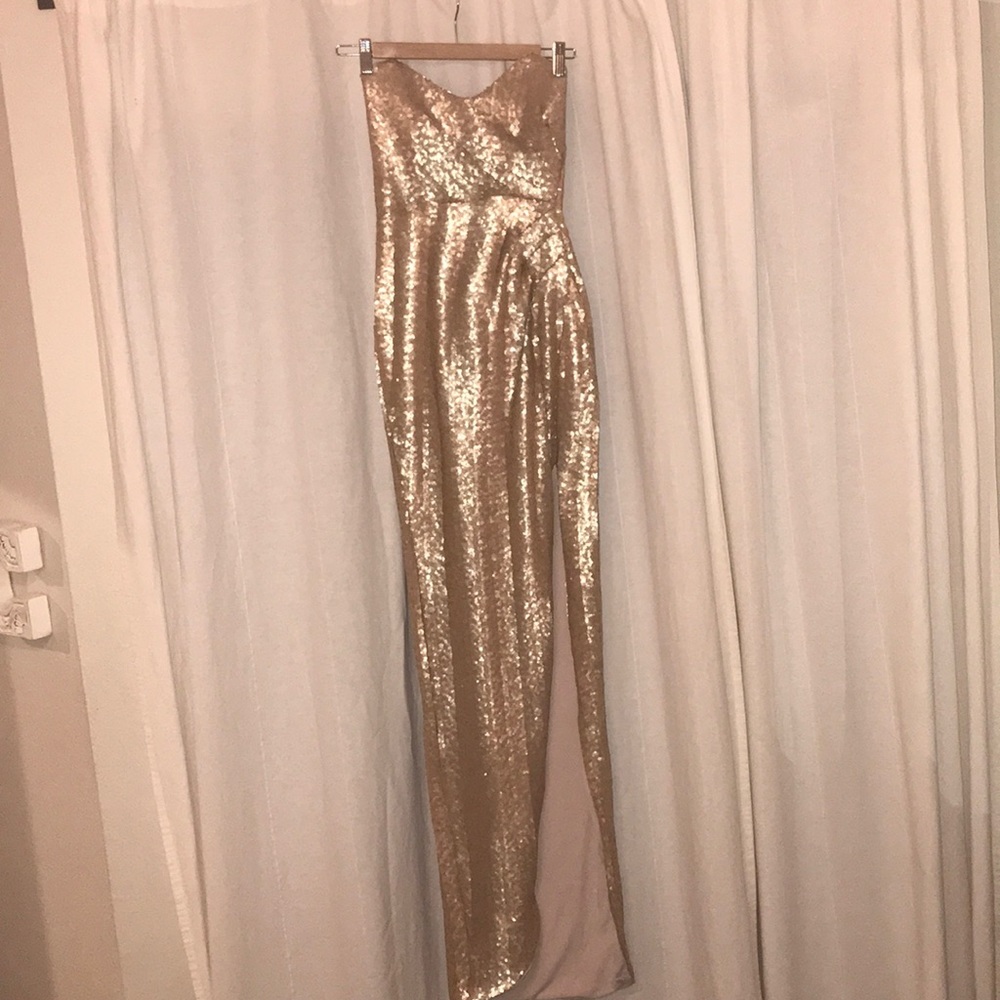 Sequin Gown from Revolve